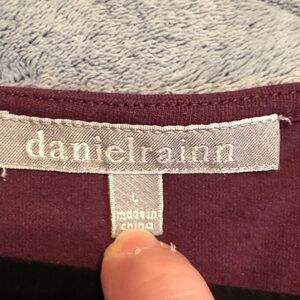 Daniel Rainn Deep Purple Blouse
